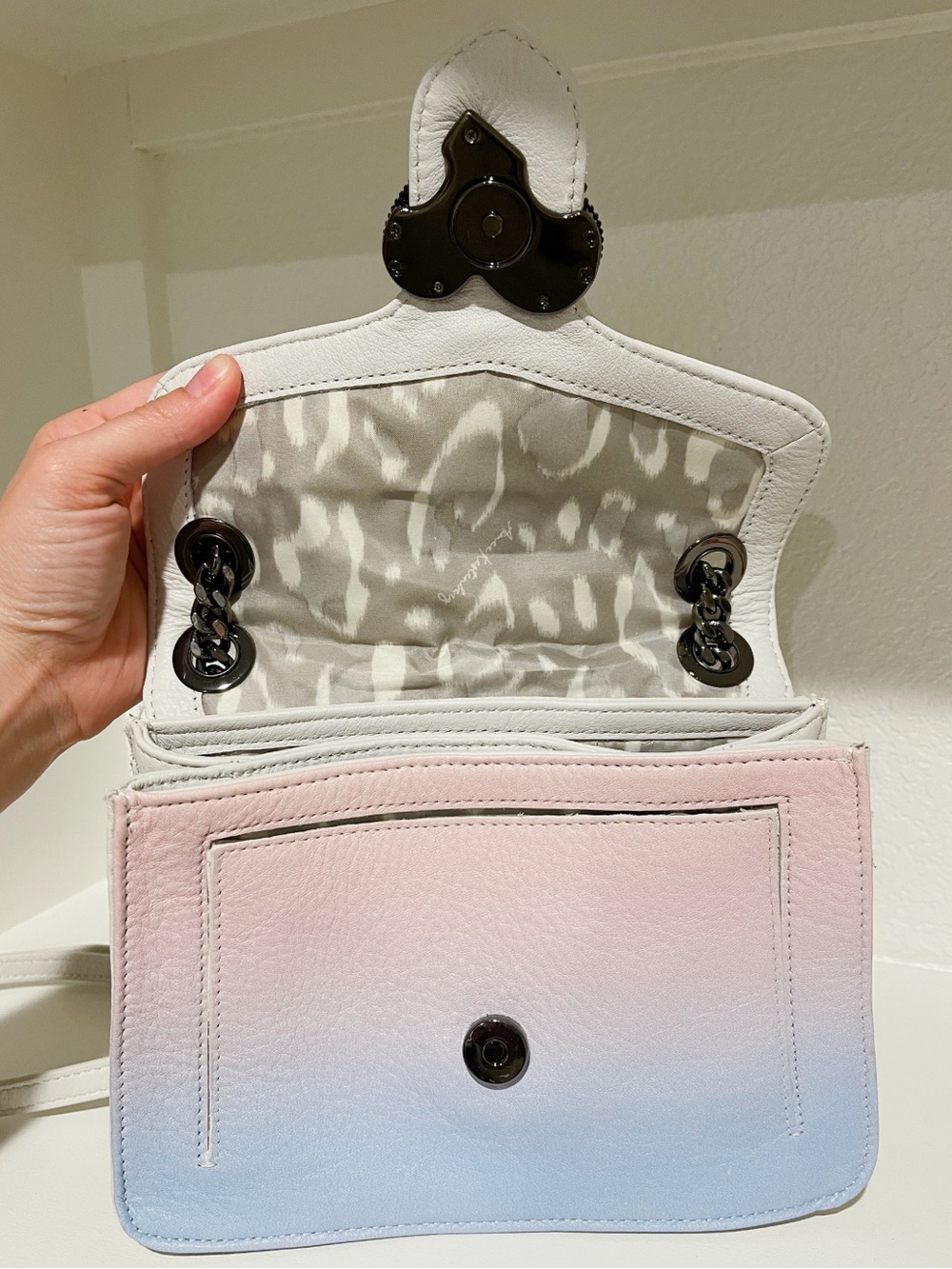 Aimee Kestenberg Genuine Leather Convertible Crossbody & Shoulder Bag - Picture 4 of 10